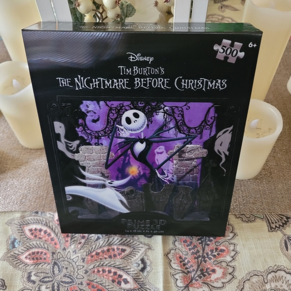 Prime 3D Other - Disney Tim Burton's The Nightmare Before Christmas 3D puzzle,new